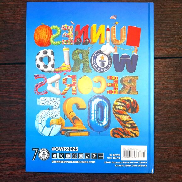 Guinness World Records 2025 Book - Picture 2 of 8